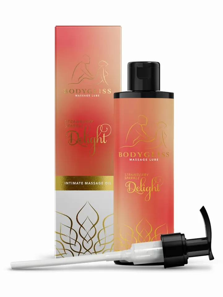 Massage Oil & Lubricant Strawberry Spark Delight 150 ml - Massage oil 1 [full]