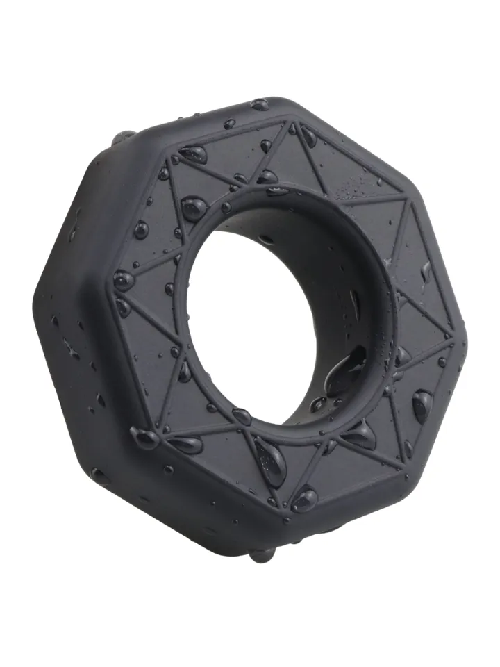 Master Silicone Cock Ring Black - Cock ring 1 [full]