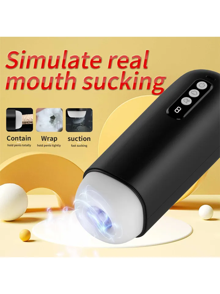 Masturbator 8 Sucking Mode + Interactive Function - Vibrating masturbator 3 [full]