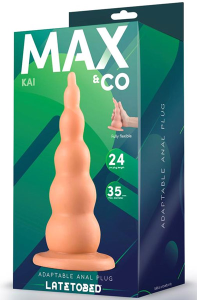 Max & Co Kai Adaptable Anal Plug 24 cm - Anal plug 3