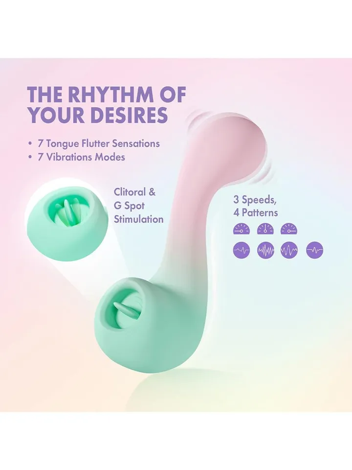 Melody Pink Tongue Vibrator - Vibrator 2 [full]