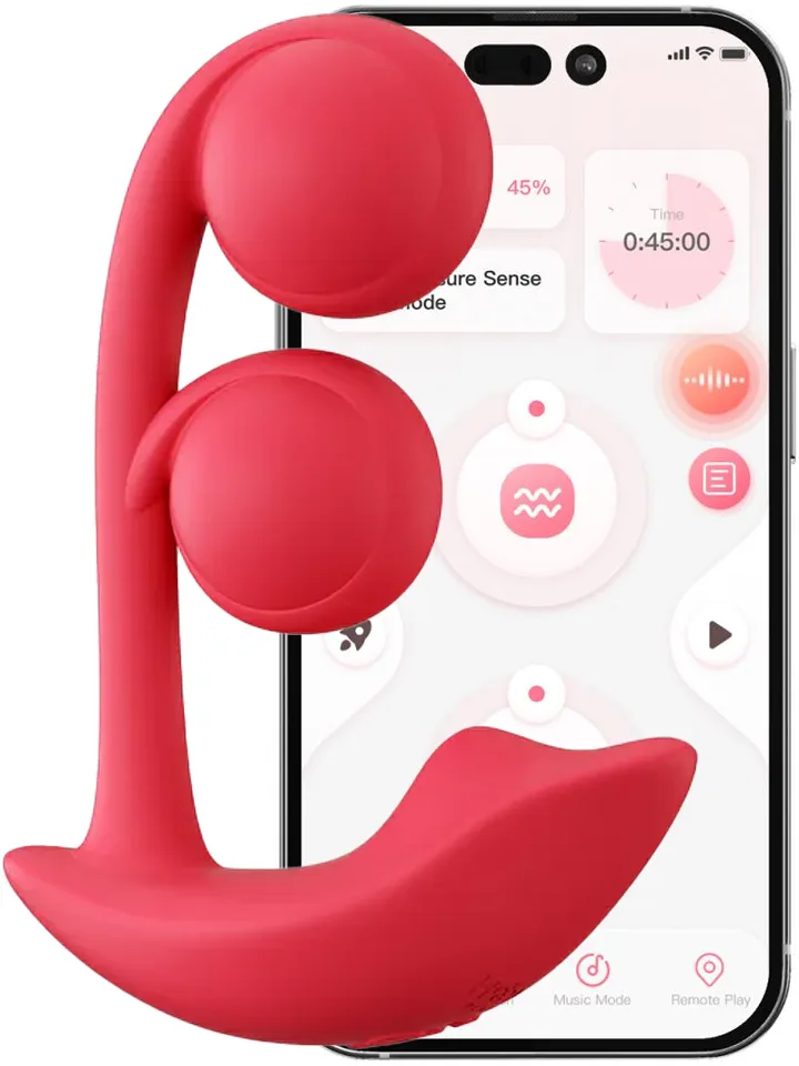 Melody Twin Balls Clit & G-Spot Vibrator - App controlled vibrator 1