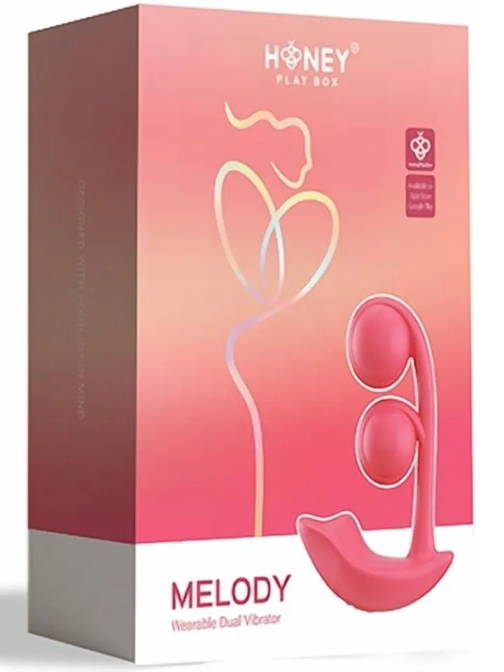 Melody Twin Balls Clit & G-Spot Vibrator - App controlled vibrator 4