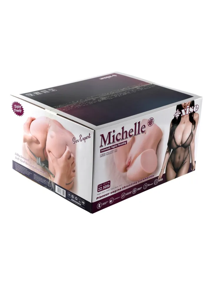 Michelle Thusting & Vibarting 10,8 kg - Sex doll 6 [full]