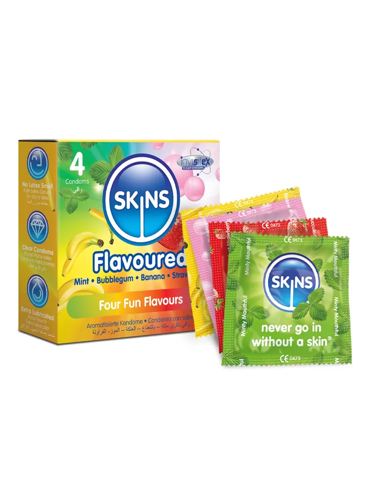 Mixed Flavored Condom 4-pack - Flavoured condoms 1 [full]