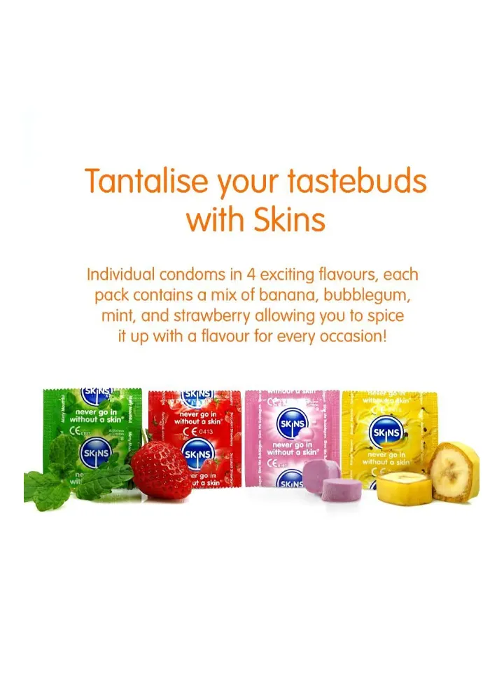 Mixed Flavored Condom 4-pack - Flavoured condoms 2 [full]