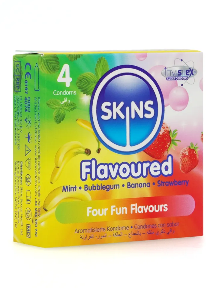 Mixed Flavored Condom 4-pack - Flavoured condoms 3 [full]