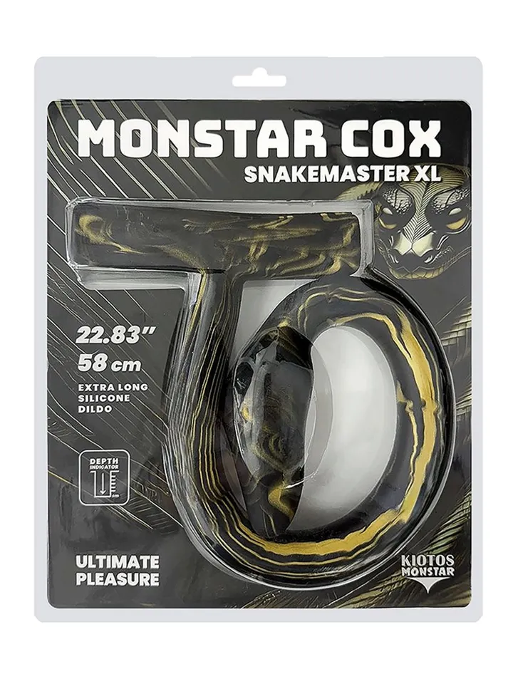 Monstar Cox Snakemaster XL 58 cm - Extra long anal dildo 3 [full]