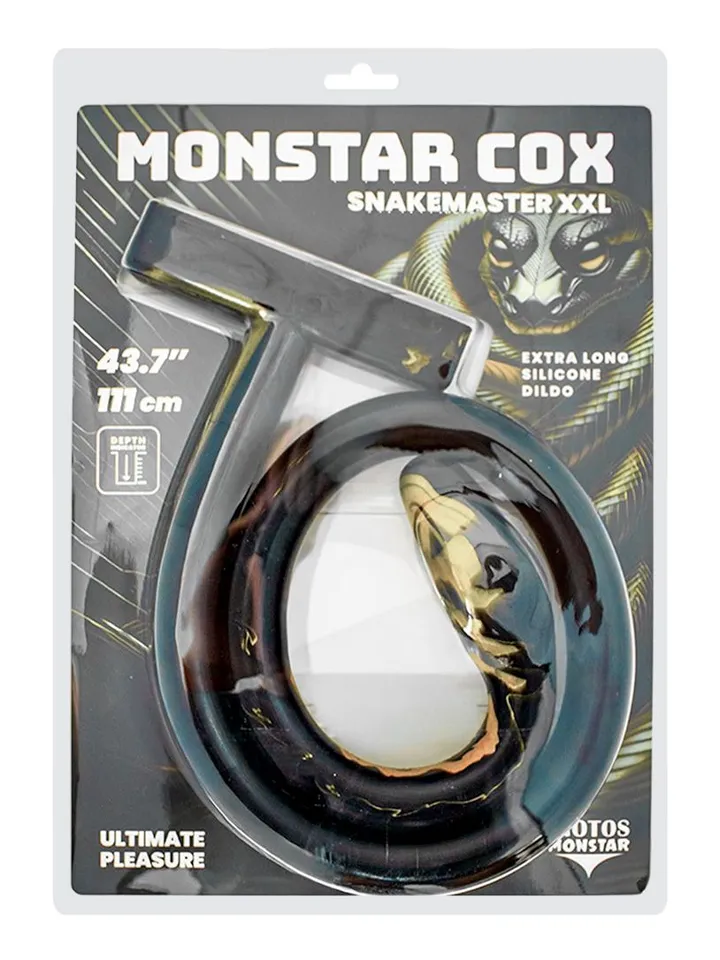 Monstar Cox Snakemaster XXL 111 cm - Extra long anal dildo 3 [full]