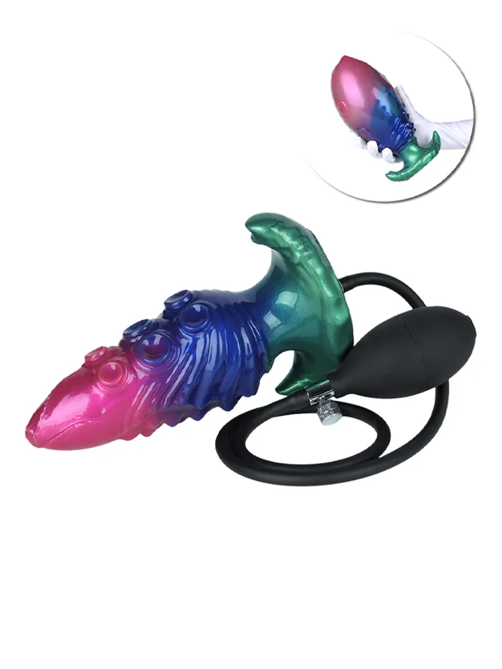 Monster Thrill Inflatable Plug 14 cm - Inflatable anal plug 1 [full]