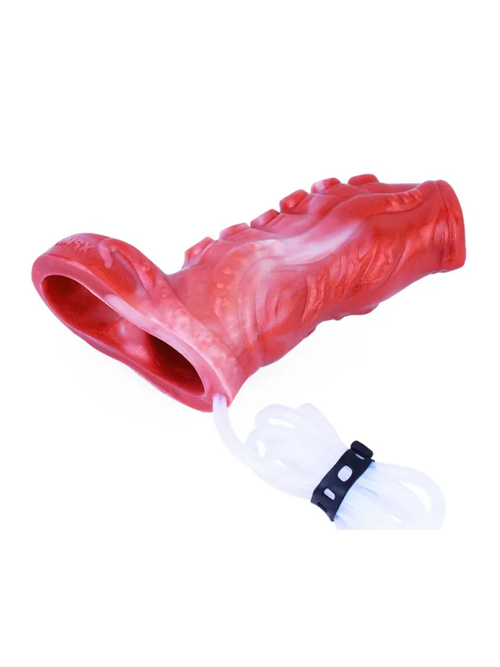 MonsterRed Calty Suqirt Sleeve 12 cm - Penis extender/penis sleeve 3 [full]