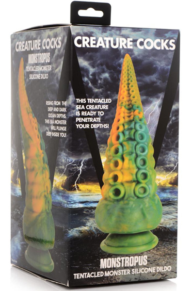 Monstropus Tentacled Monster Dildo 21,5 cm - Dragon dildo 8