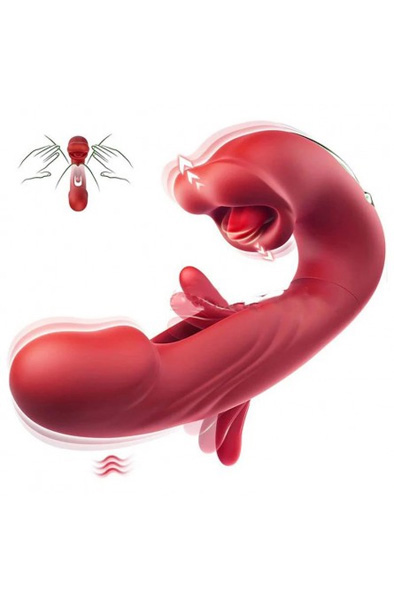 Mouty Vibe With Biting & Flipping With App - App-gesteuerter Vibrator 4