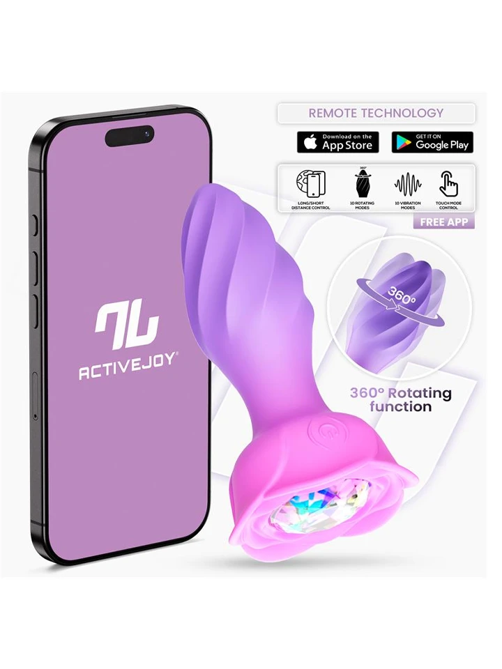 Moxy Butt Plug With 360 Rotation & App - Vibrating anal plug 1 [full]