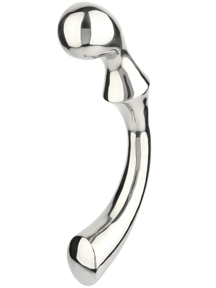 Mr Steel Deluxe G-Spot Wand - Steel dildo 1
