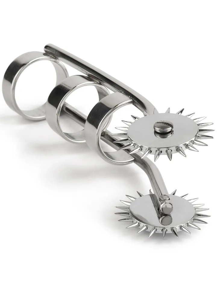 Mr Steel Double Finger Pinwheel - Wartenberg wheel 2