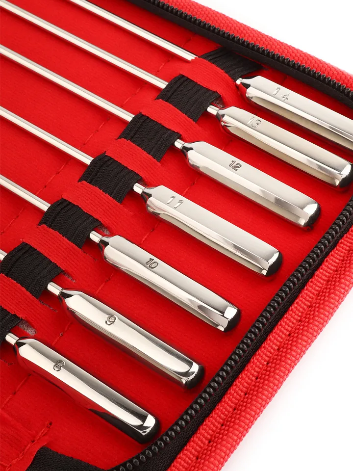 Mr Steel Rosebud Urethral Sounds 13-pack - Dilator package 3