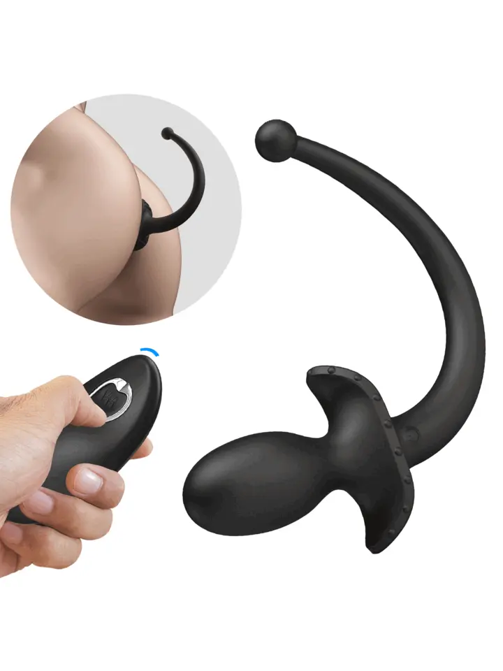 Mr. Play Remote Control Vibrating Butt Plug Tail - Vibrating anal plug 1 [full]