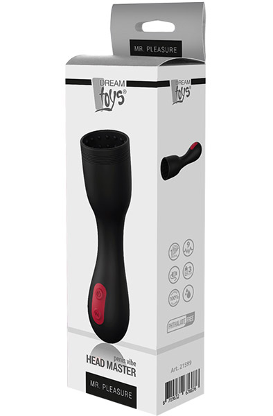 Mr. Pleasure Head Master Black - 4