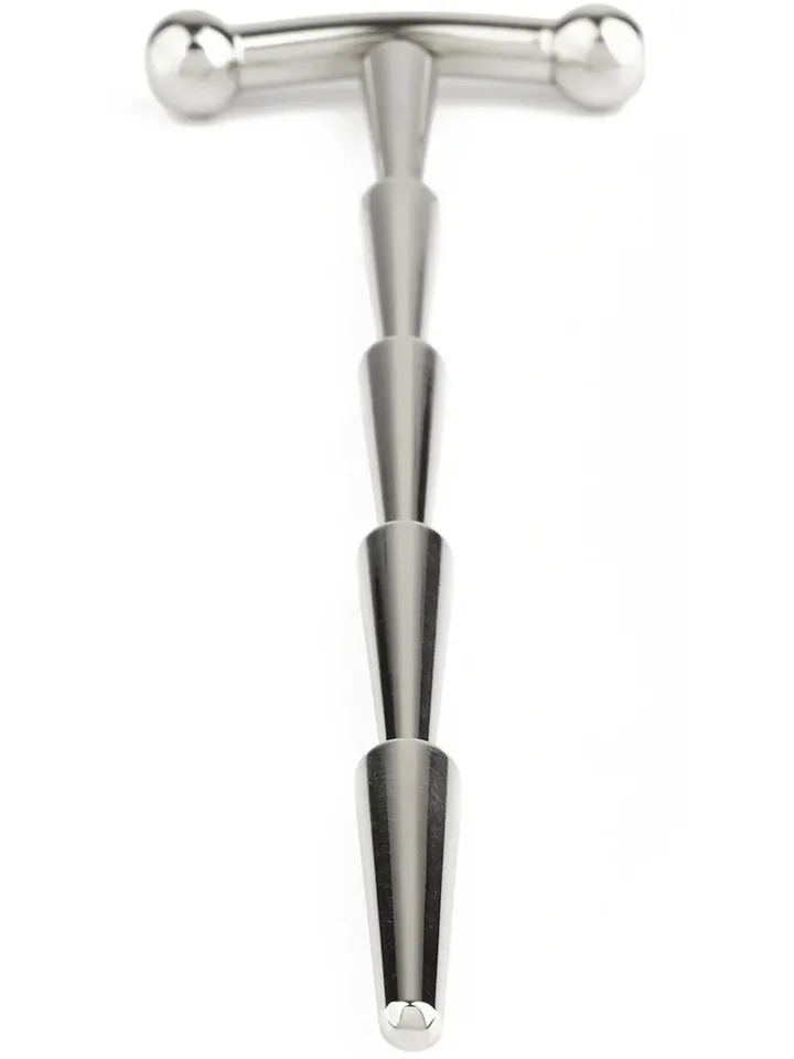 Mr. Steel Smooth Cum Rattle Penis Plug - Dilator 1