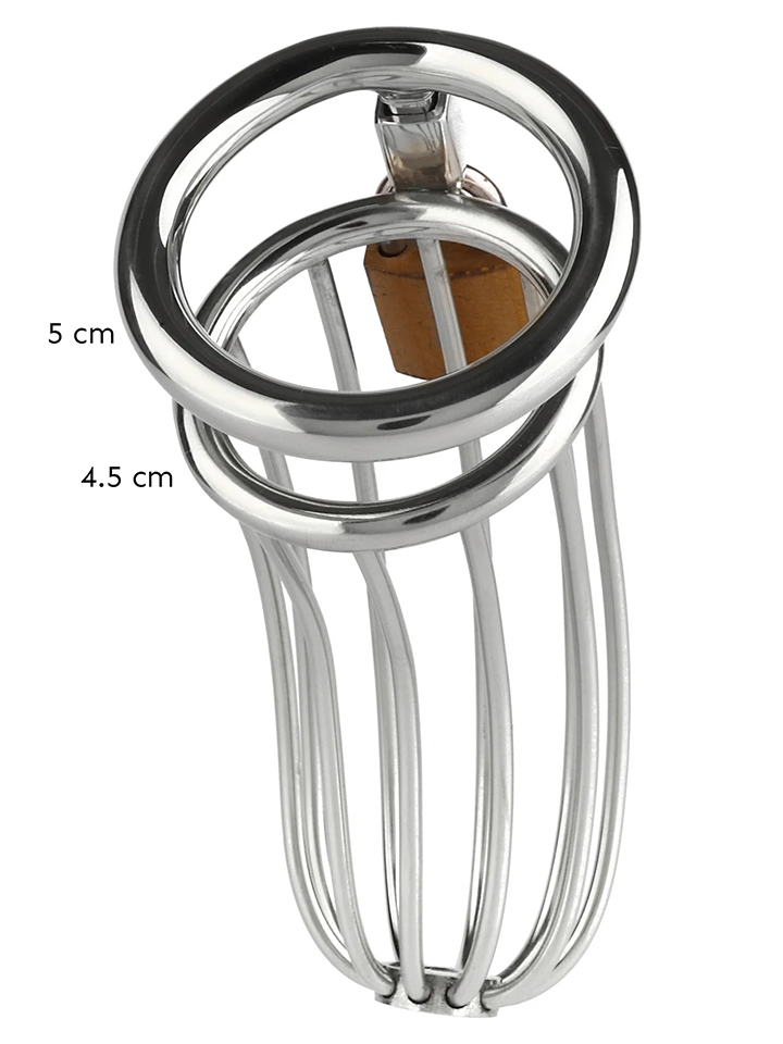 Mr. Steel The Man Slut Cock Cage - Chastity cage 2