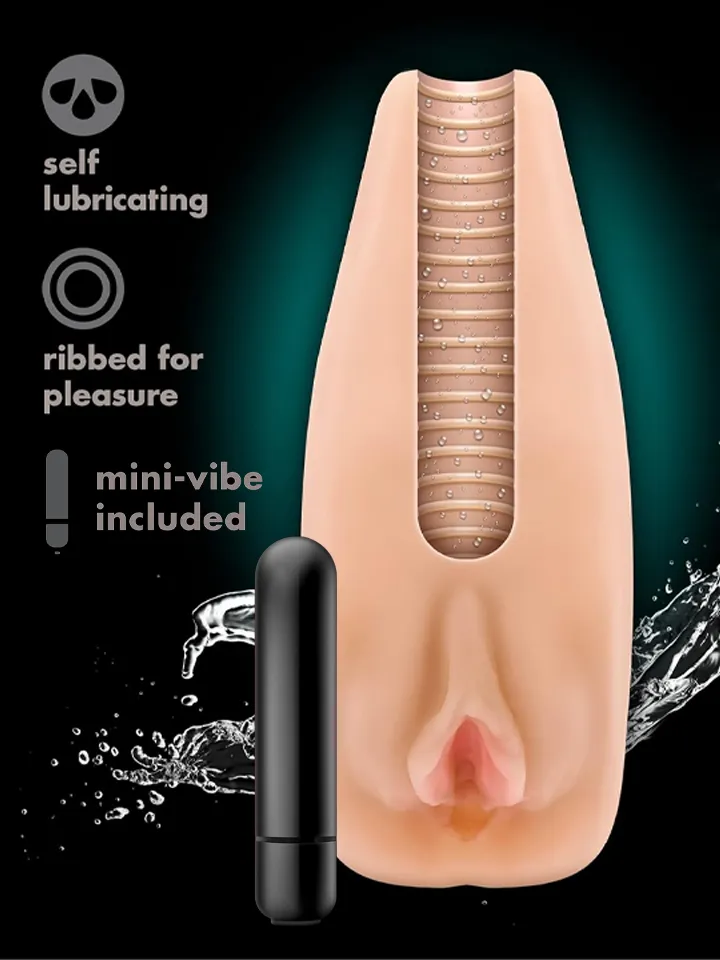 Natasha Soft & Wet Vibrating Stroker - Vibrating vagina masturbator 1 [full]
