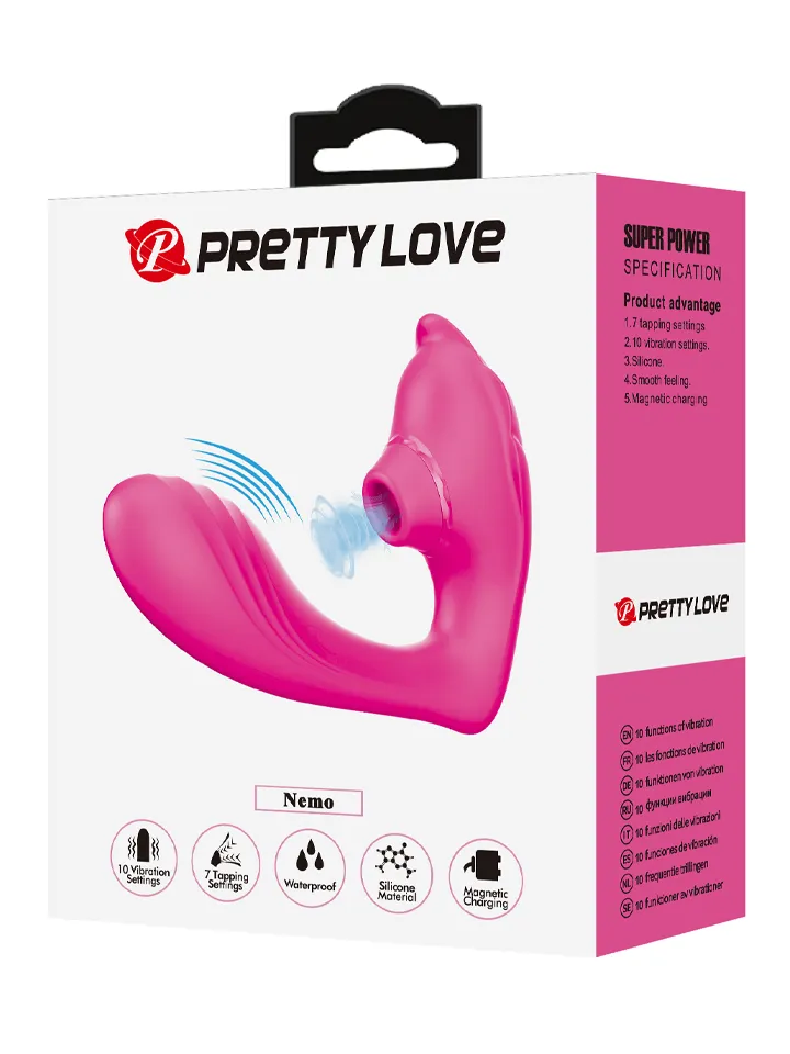 Nemo Vibrator With Clitoral Stimulator - Air pressure vibrator 5 [full]