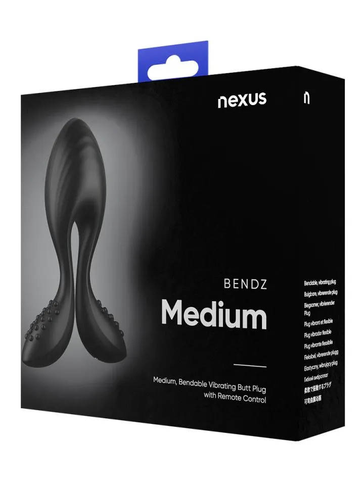 Nexus Bendz Adjustable Butt Plug Medium - Vibrating anal plug 3 [full]