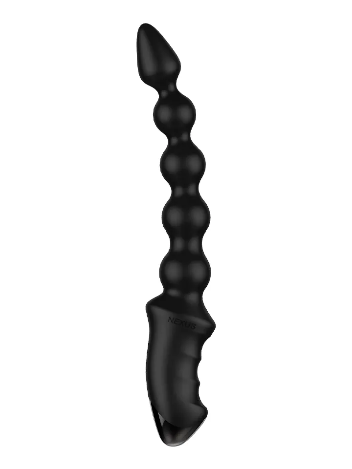 Nexus Bendz Vibrator Anal Chain Black - Vibrating anal dildo 1 [full]