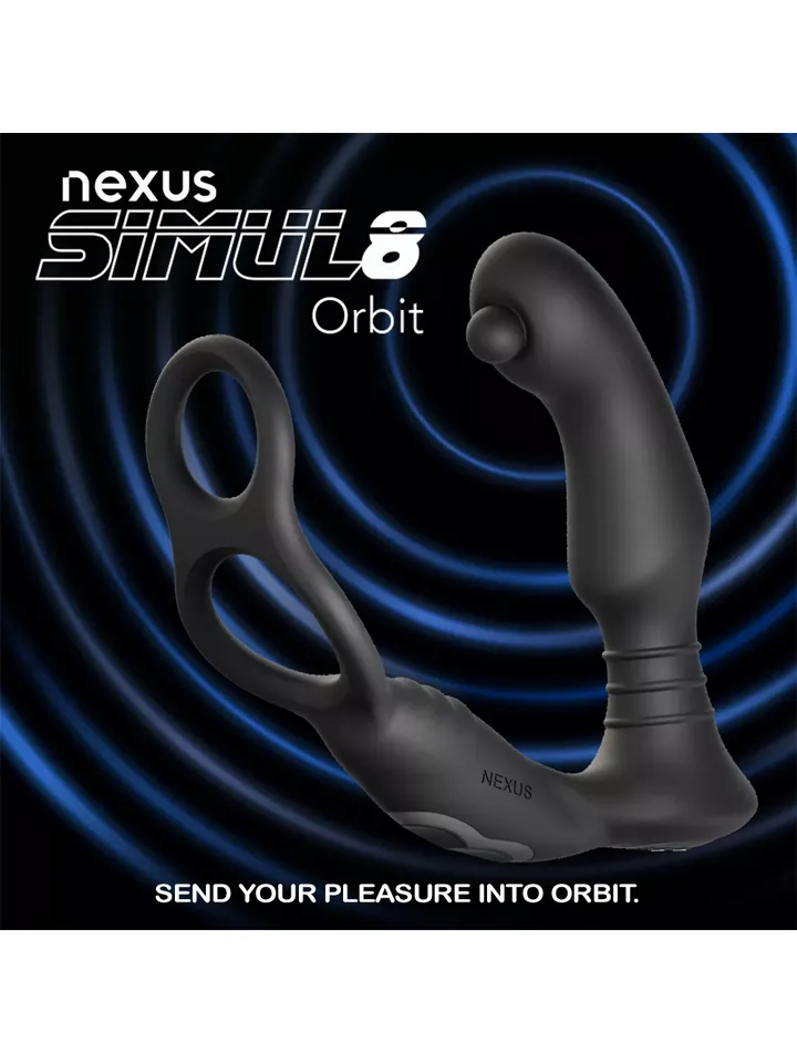 Nexus Simul8 Orbit Edition Prostate Vibrator - Prostate vibrator with penis ring 2 [full]