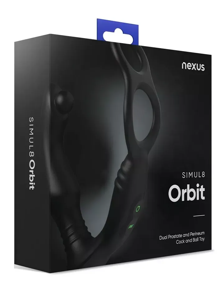 Nexus Simul8 Orbit Edition Prostate Vibrator - Prostate vibrator with penis ring 3 [full]