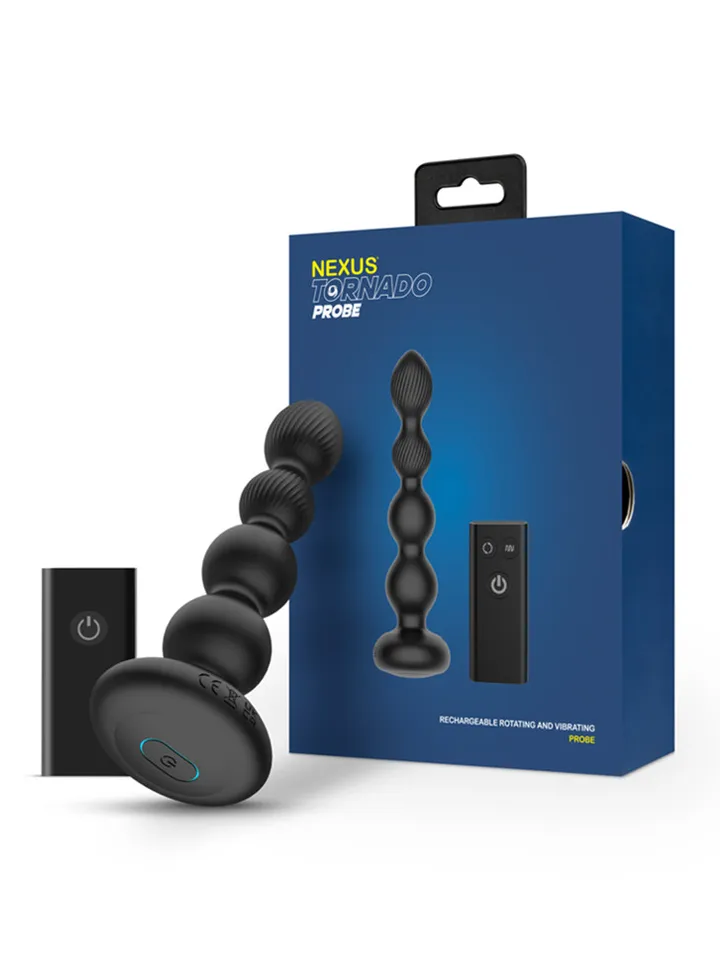 Nexus Tornado Rotating Beaded Probe - Vibrating anal dildo 2 [full]