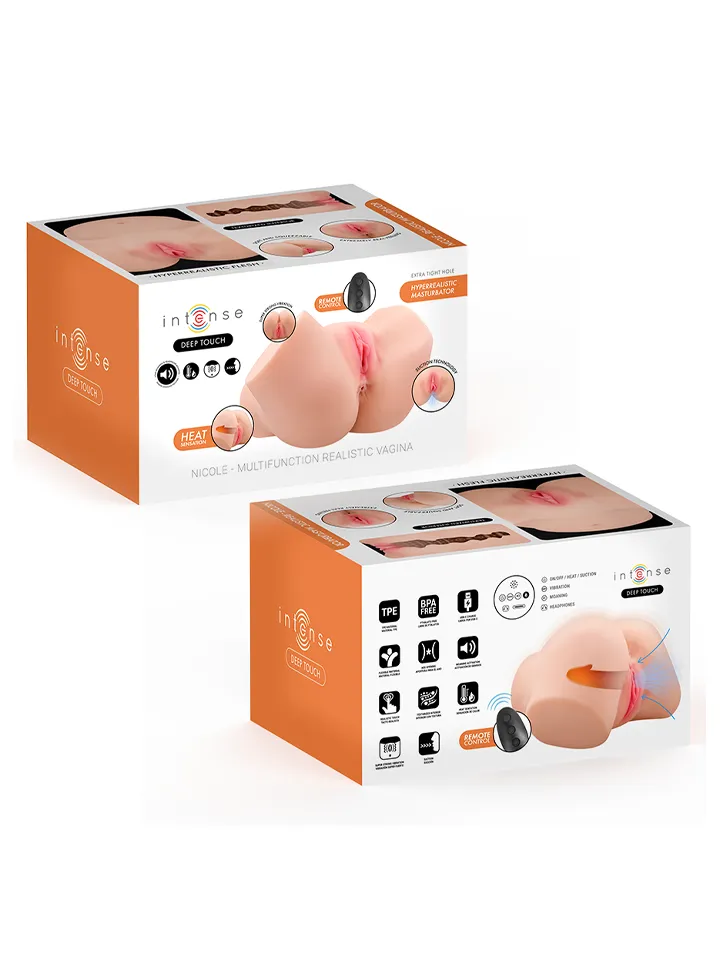 Nicole Vaginal Masturbator With Suction, Heat & Vibration - Sex doll 5 [full]