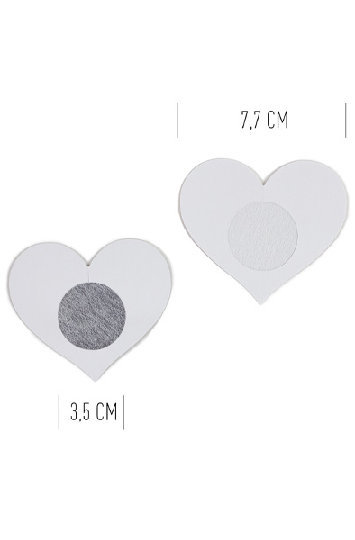 Nipple Covers Heart Shapped Holographic - Nipple covers 3