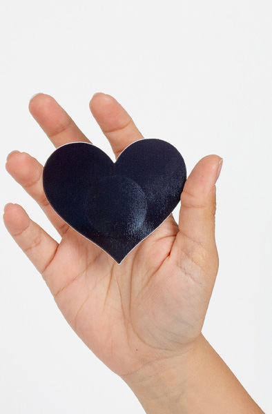 Nipple Covers Heart Shapped Holographic - Nipple covers 5