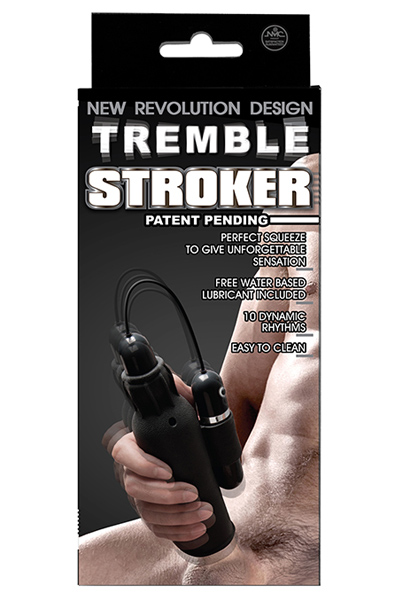 NMC Tremble Stroker 10 Function Black - Vibrating masturbator 2