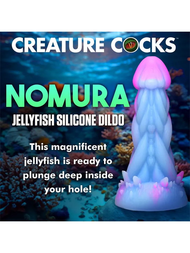 Nomura Jellyfish Silicone Dildo 18,5 cm - Fantasy dildo 3 [full]