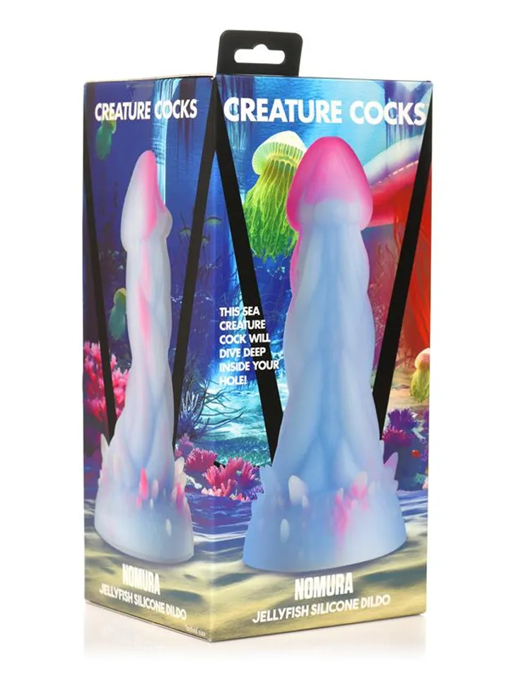 Nomura Jellyfish Silicone Dildo 18,5 cm - Fantasy dildo 5 [full]