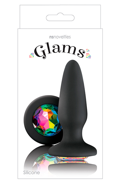 NS Novelties Glams Rainbow Gem - Anal plug 2