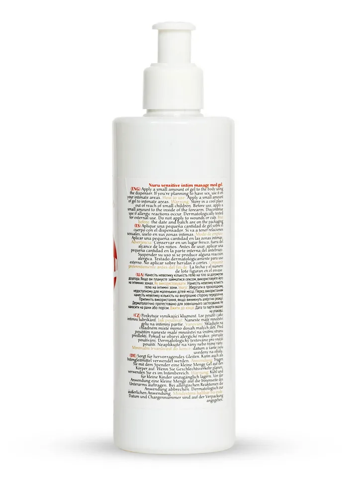 Nuru-Nuru Sensitive Intim Massage Gel 300 ml - Nuru gel 4 [full]