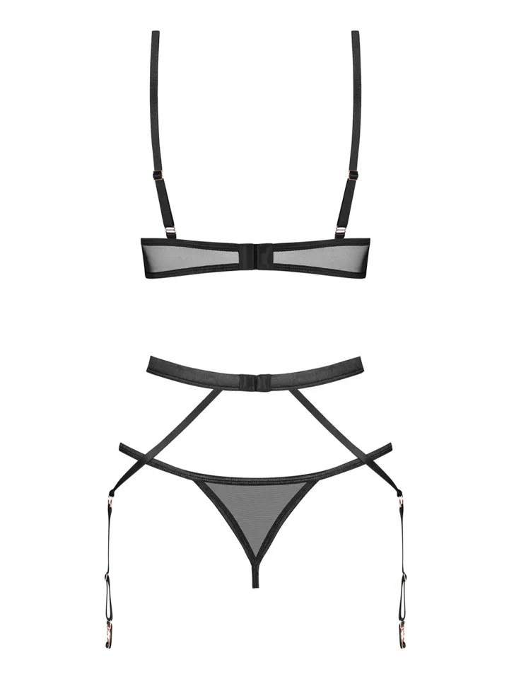 Obsessive Euridia 3-pcs Lingerie Set - Underklädesset 4 [full]