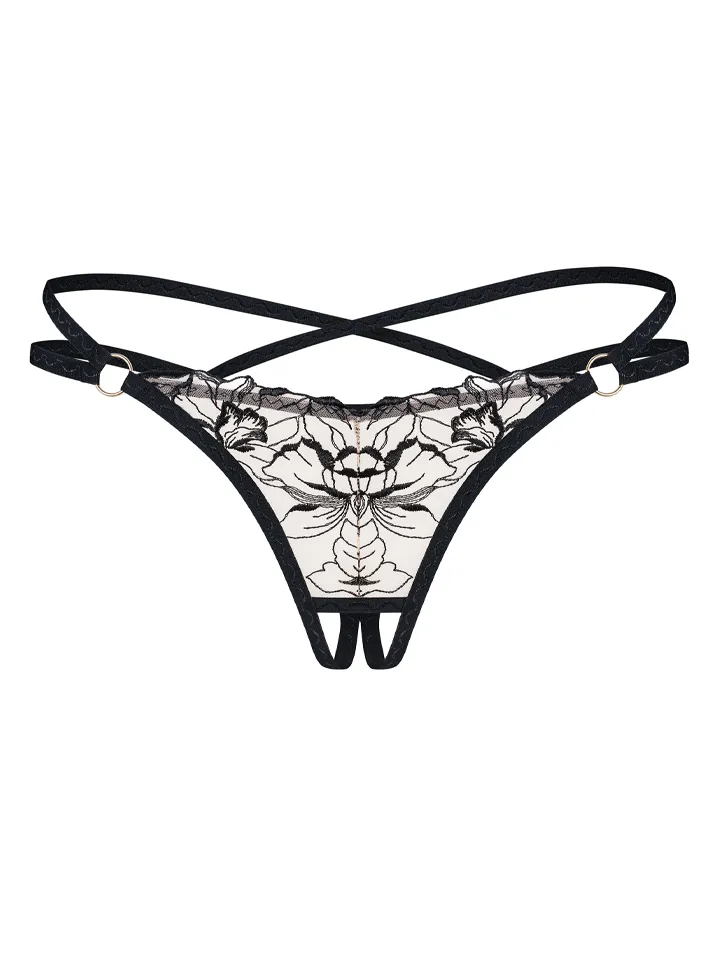 Obsessive Vila Blanes Crotchless Thong - Crotchless panties 2 [full]