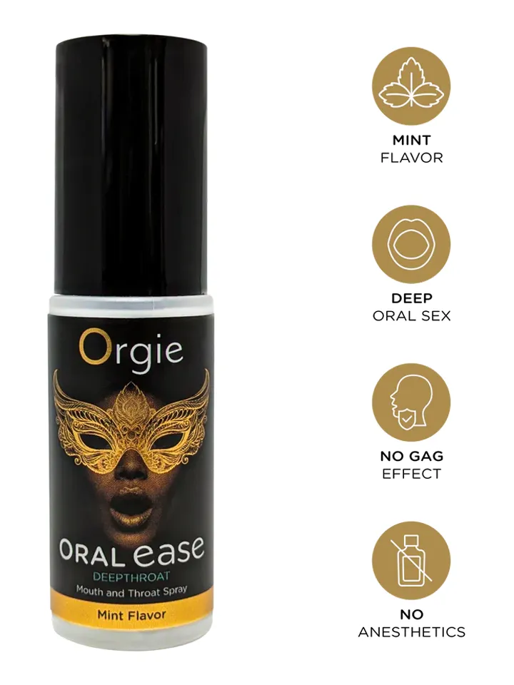 Oral Ease Deepthroat Mouth & Throat Spray 15ml - Edible & Oral Sex 2 [full]