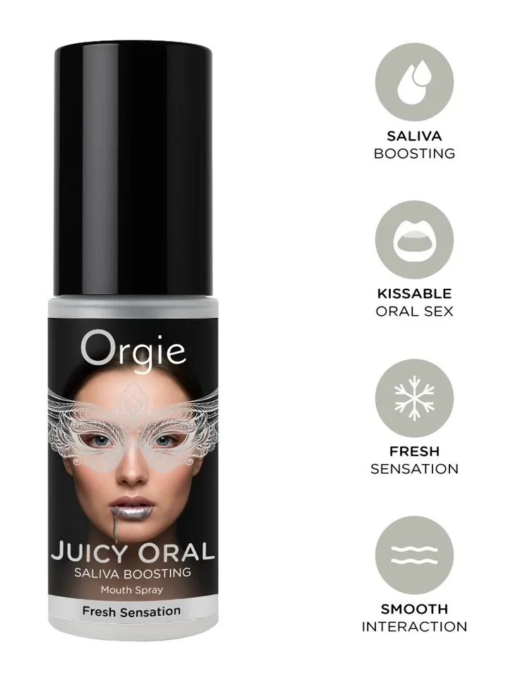 Orgie Juicy Oral Saliva Boosting Mouth Spray 15 ml - Better oral sex 2 [full]