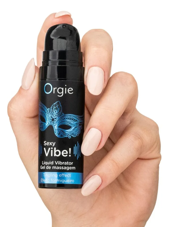Orgie Sexy Vibe! Liquid Vibrator 15 ml - Stimulating supplement for men 3 [full]