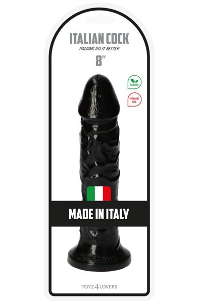 Ottavio Dildo Black 23 cm - Dildo 3