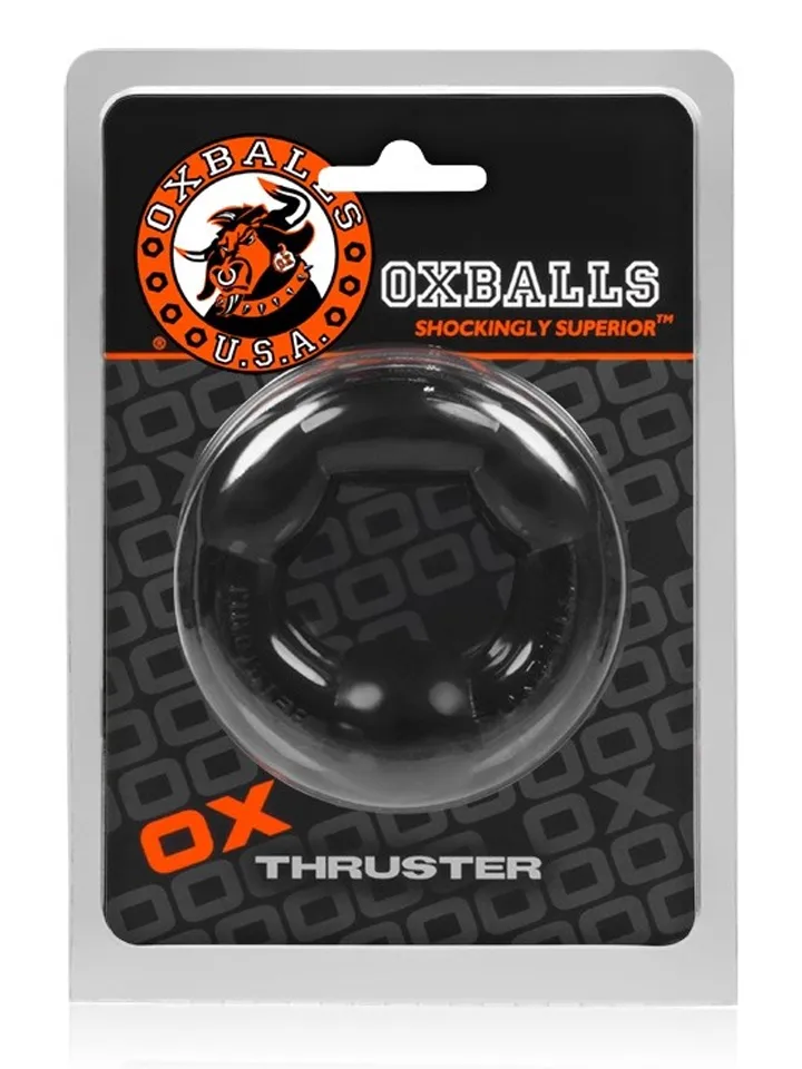 Oxballs Thruster Cock Ring Black - Cock ring 3 [full]