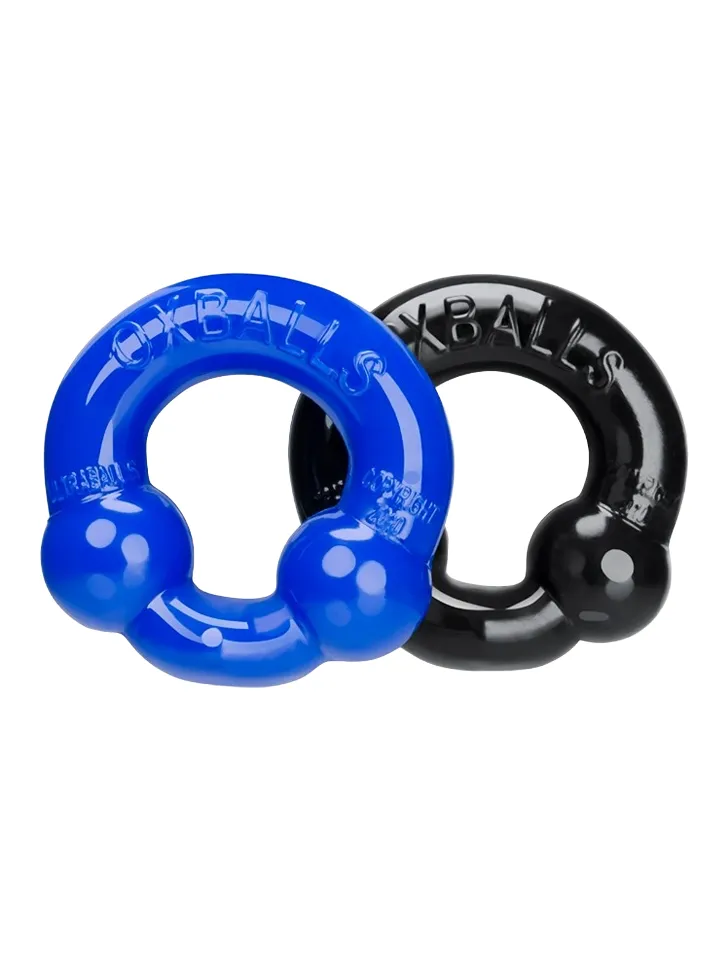 Oxballs Ultraballs Cock Rings Black & Blue - Cock ring set 1 [full]