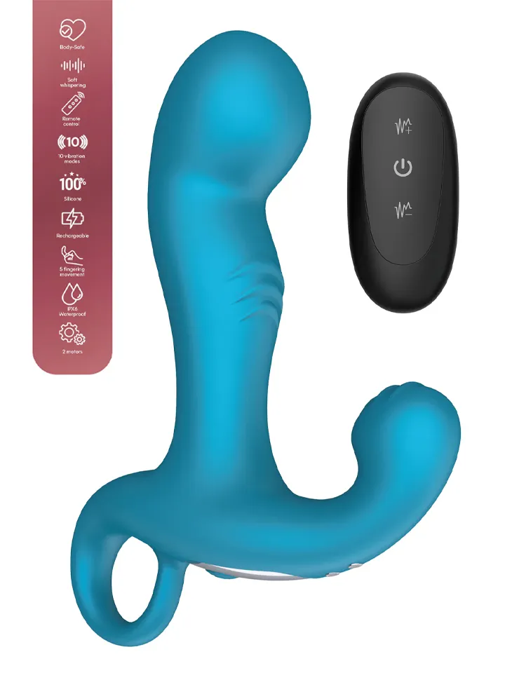 P-spot Tapper Plug Vibrating + Remote - Prostate stimulator 1 [full]