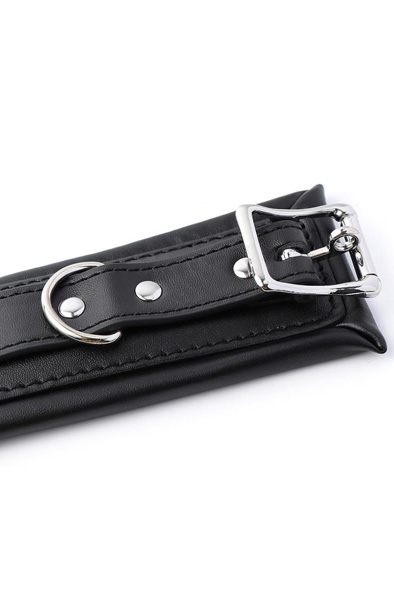 Padded Adjustable Handcuffs Black - Handcuffs 6